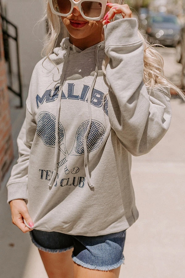 Malibu Tennis Club French Terry Graphic Hoodie Top 10 Malibu Tennis Club French Terry Graphic Hoodie Top - Image 9