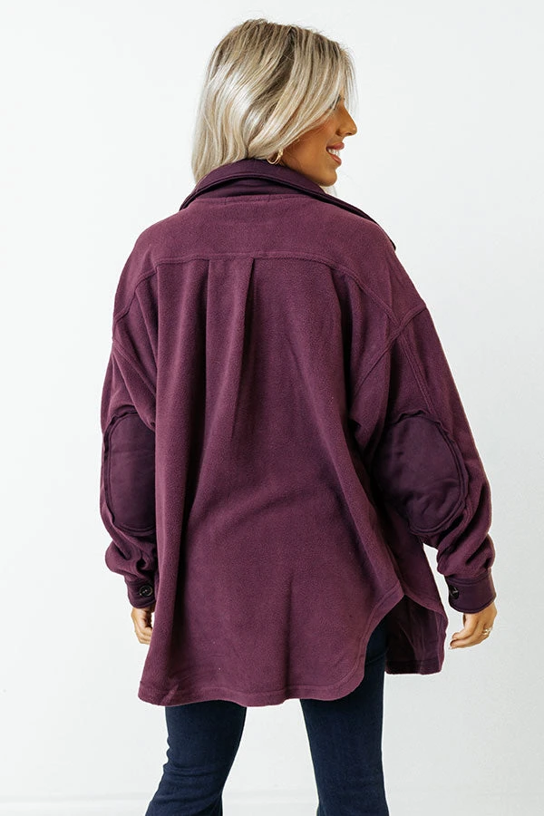 Wake Up Call Jacket In Purple 7 Wake Up Call Jacket In Purple - Image 5