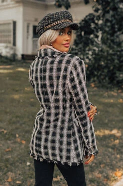 Weekend Trip Travels Tweed Blazer -Chic Essence 2208245193000 2022121313445500 67f1ff95weekend trip travels tweed blazer