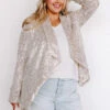 Splash Of Luxury Sequin Blazer In Champagne Curves -Chic Essence 2208269546000 2023040409250300 18a9e0a0splash of luxury sequin blazer in champagne curves