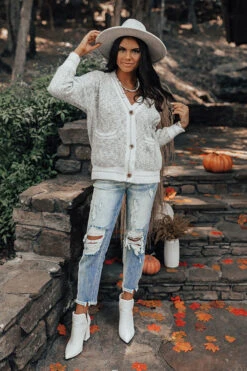 Gather Around The Fire Cardigan