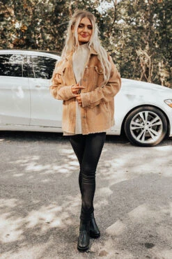 Coffee And Casual Corduroy Jacket -Chic Essence 2208299874000 2022100507411600 a853b8dbcoffee and casual corduroy jacket