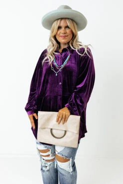 Apple Cider Sips Velvet Top In Purple Curves -Chic Essence 2209138974000 2022092708442800 b1d6a1a9apple cider sips velvet jacket in purple curves