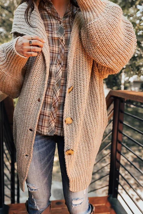 Positive Affirmations Knit Cardigan 5 Positive Affirmations Knit Cardigan - Image 3