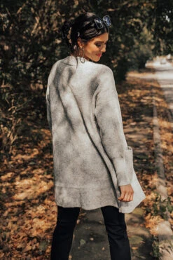 Most Likely To Fall In Love Cardigan In Grey 10 Most Likely To Fall In Love Cardigan In Grey -Chic Essence 2209301765000 2022101813124000 d1fb6a6amost likely to fall in love cardigan in grey