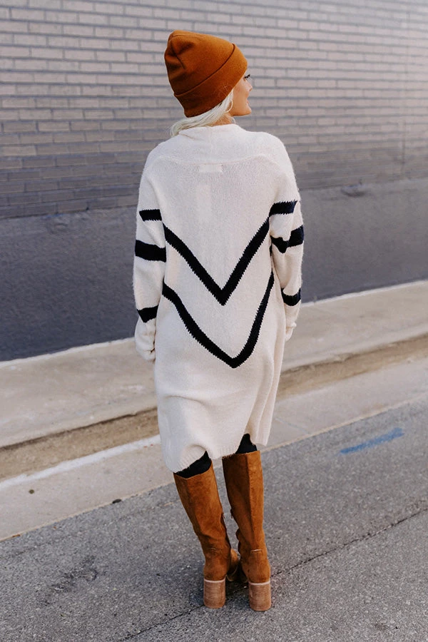 Fireside S'mores Cardigan In Cream 10 Fireside S'mores Cardigan In Cream - Image 8