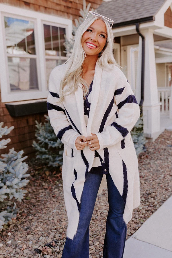 Fireside S'mores Cardigan In Cream 3 Fireside S'mores Cardigan In Cream