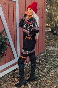 Cocoa Bomb Sweater Dress -Chic Essence 2210203921000 2022110107100600 c7df0a57newproduct