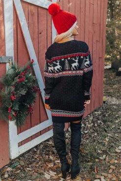 Cocoa Bomb Sweater Dress -Chic Essence 2210203921000 2022110107100700 924762e5newproduct