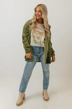 Warmest Wishes Velvet Jacket In Lime 18 Warmest Wishes Velvet Jacket In Lime -Chic Essence 2211088497000 2022112207463400 6ec9c7dfwarmest wishes velvet jacket in lime