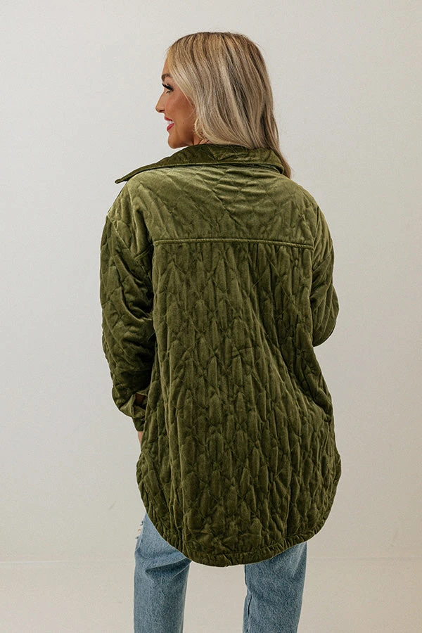 Warmest Wishes Velvet Jacket In Lime 12 Warmest Wishes Velvet Jacket In Lime - Image 11