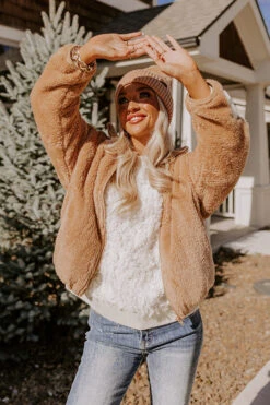 Kindness Everywhere Plush Jacket -Chic Essence 2211147600000 2022120213585200 7b4cf24ckindness everywhere plush jacket