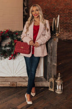 Make Time For Magic Tweed Blazer