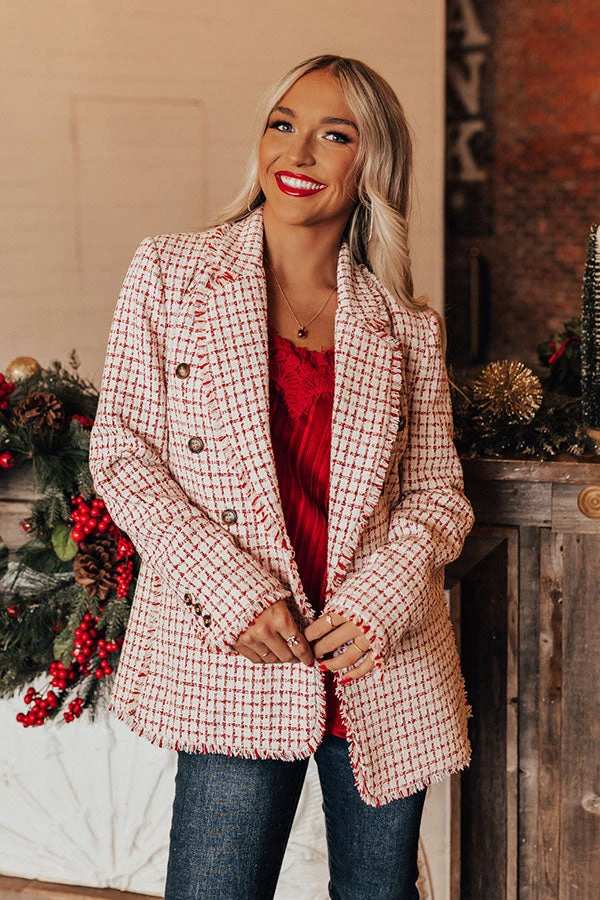 Make Time For Magic Tweed Blazer 4 Make Time For Magic Tweed Blazer - Image 2