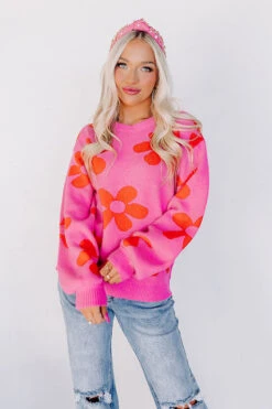 Flower Power Sweater