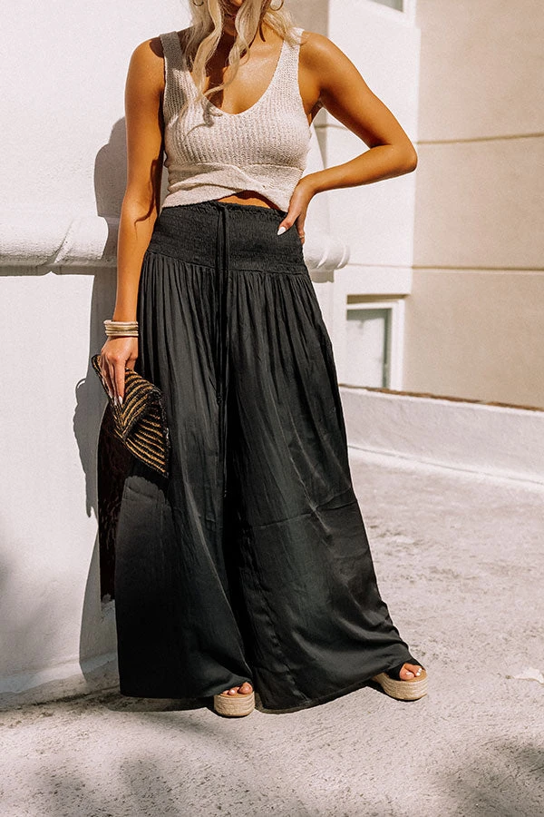 Tried And Tropical High Waist Pants In Black 4 Tried And Tropical High Waist Pants In Black - Image 2