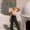 Tried And Tropical High Waist Pants In Black -Chic Essence 2301094758000 2023020810583700 6d34b638tried and tropical high waist pants in black