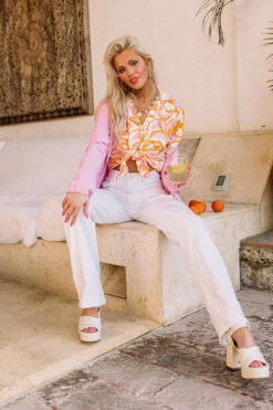 Holding Onto Happiness Front Tie Top In Orange 18 Holding Onto Happiness Front Tie Top In Orange -Chic Essence 2301201979000 2023020811292300 edb03765holding onto happiness front tie top in orange