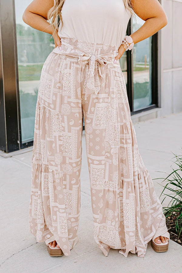 Patio Days High Waist Pants Curves 4 Patio Days High Waist Pants Curves - Image 2