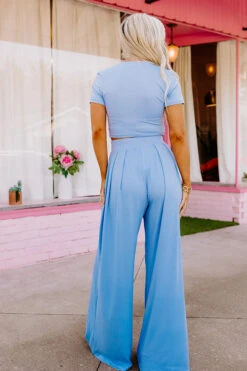 Divine Spark High Waist Pants In Sky Blue 10 Divine Spark High Waist Pants In Sky Blue -Chic Essence 2303226182000 2023040408015800 b8ff8ea4divine spark high waist pants in sky blue