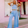 Divine Spark High Waist Pants In Sky Blue -Chic Essence 2303226182000 2023040408015800 d835d11ddivine spark high waist pants in sky blue