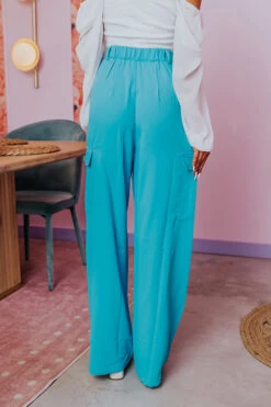 The Nikki High Waist Trousers In Sky Blue -Chic Essence 2303242550000 2023040414354400 70aaa6abthe nikki high waist trousers in sky blue