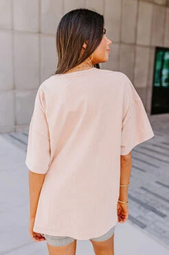 Learn As You Go Shift Tee In Light Peach 10 Learn As You Go Shift Tee In Light Peach -Chic Essence 2305024854000 2023050913445200 42a0df70learn as you go shift tee in light peach