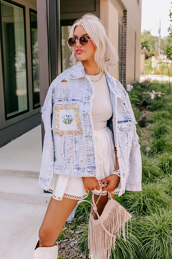 The Nabana Embroidered Denim Jacket 3 The Nabana Embroidered Denim Jacket