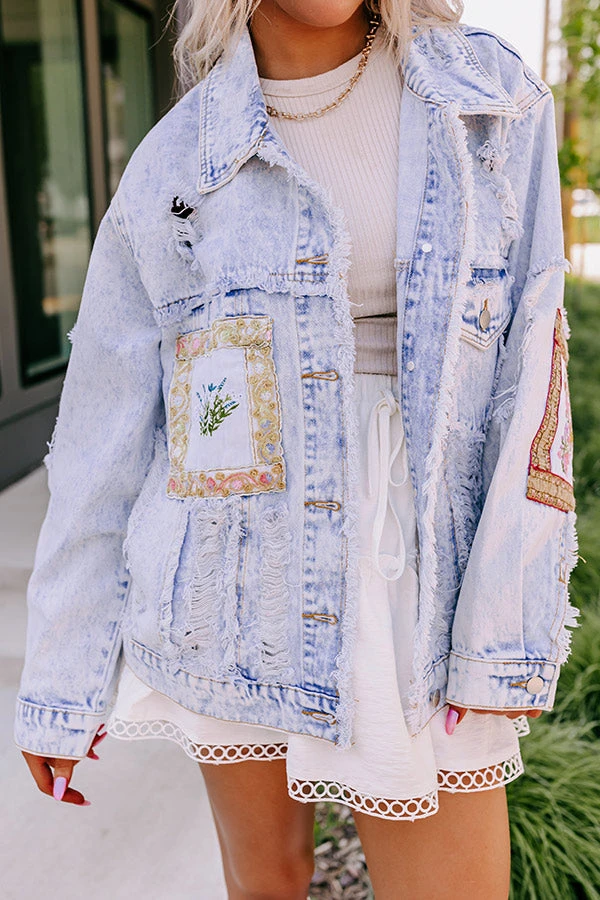 The Nabana Embroidered Denim Jacket 5 The Nabana Embroidered Denim Jacket - Image 3