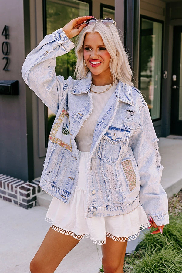 The Nabana Embroidered Denim Jacket 8 The Nabana Embroidered Denim Jacket - Image 6